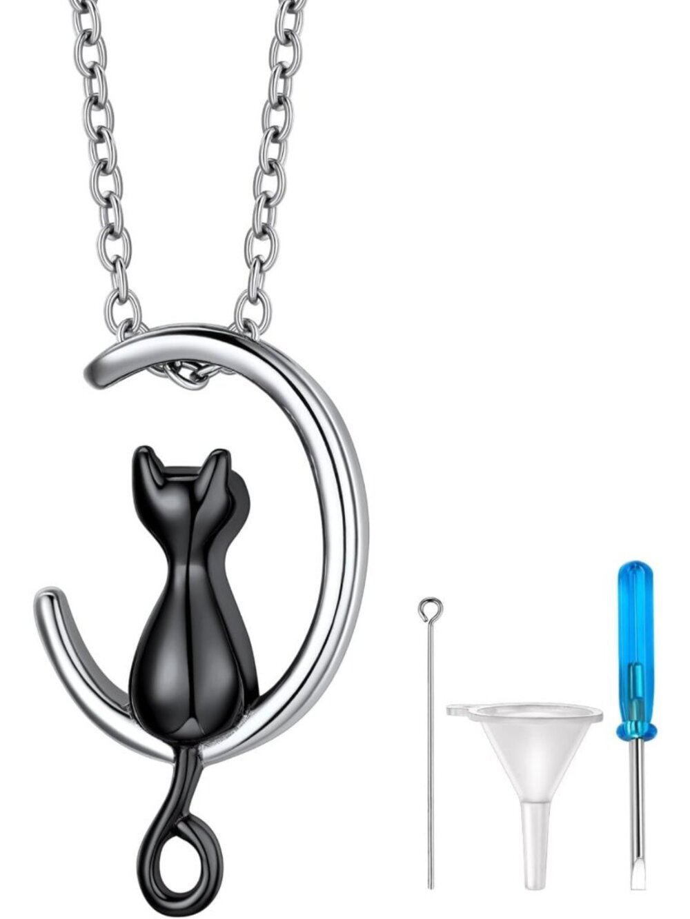 Elegant Cremation Pendant Necklace for Ashes | Urn Jewelry for Men & Women
